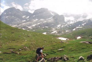 Hiking in the Alps - one of many experiences I apparently don't think are worth remembering